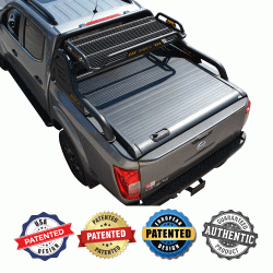 ΚΑΠΑΚΙ ΚΑΡΟΤΣΑΣ ΡΟΛΟ ΑΛΟΥΜΙΝΙΟΥ ΜΕ ROLL-BAR ΜΕ ΚΑΛΑΘΙ TEK 2 MAX 9080 ROLL+RB 424BL-BAS NISSAN NAVARA D23 NP300 2016+