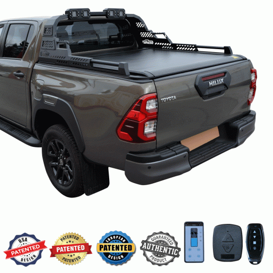 SMART ΡΟΛΟ ΑΛΟΥΜΙΝΙΟΥ ΗΛΕΚΤΡΙΚΟ ΜΕ PREMIUM LED ROLL-BAR SMART 2-7000 E-ROLL+RB 430LED TOYOTA HILUX REVO 2016+ & HILUX 2021+ SMART ΡΟΛΟ ΑΛΟΥΜΙΝΙΟΥ ΗΛΕΚΤΡΙΚΟ ΜΕ PREMIUM LED ROLL-BAR SMART 2-7000 E-ROLL+RB 430LED TOYOTA HILUX REVO 2016+ & HILUX 2021+