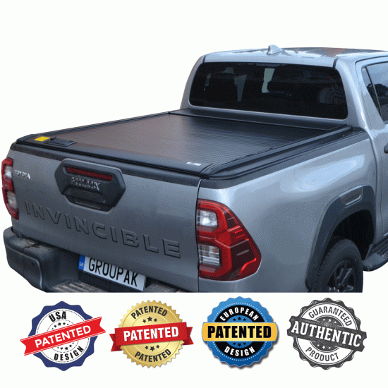 ΚΑΠΑΚΙ ΚΑΡΟΤΣΑΣ ΡΟΛΟ ΑΛΟΥΜΙΝΙΟΥ TEK 2 MAX 9080 ROLL TOYOTA HILUX REVO 2016+ & HILUX 2021+ ΚΑΠΑΚΙ ΚΑΡΟΤΣΑΣ ΡΟΛΟ ΑΛΟΥΜΙΝΙΟΥ TEK 2 MAX 9080 ROLL TOYOTA HILUX REVO 2016+ & HILUX 2021+