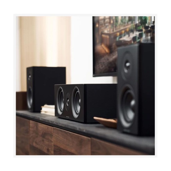 Argon Audio Forus C Κεντρικό Ηχείο 2 x 4'' Black (Τεμάχιο)