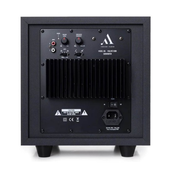 Argon Audio MALMÖ SUB 8 Ενεργό Subwoofer 8" 100W RMS Black (Τεμάχιο)