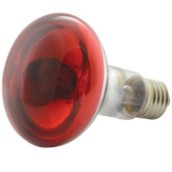 Qtx R80-R Έγχρωμος ανακλαστικος λαμπτήρας E27 RED (Τεμάχιο)