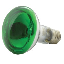 Qtx R80-G Έγχρωμος ανακλαστικος λαμπτήρας E27 GREEN (Τεμάχιο)