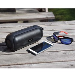 Qtx 100.619UK PartyPod Αδιάβροχο Φορητό Ηχείο Bluetooth με Φωτισμό LED Μαύρο (Τεμάχιο)