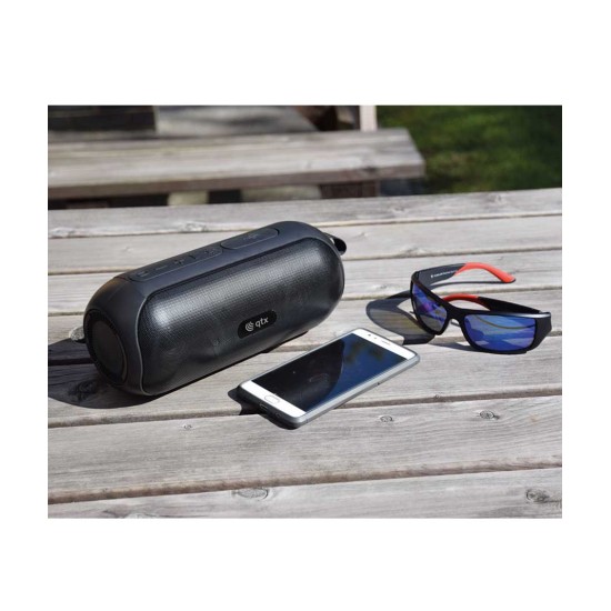 Qtx 100.619UK PartyPod Αδιάβροχο Φορητό Ηχείο Bluetooth με Φωτισμό LED Μαύρο (Τεμάχιο) Qtx 100.619UK PartyPod Αδιάβροχο Φορητό Ηχείο Bluetooth με Φωτισμό LED Μαύρο (Τεμάχιο)