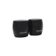 AvLink 100.620UK Sound Shots Ασύρματα Φορητά Ηχεία με Bluetooth 6W RMS Μαύρο (Ζεύγος)