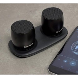 AvLink 100.620UK Sound Shots Ασύρματα Φορητά Ηχεία με Bluetooth 6W RMS Μαύρο (Ζεύγος) AvLink 100.620UK Sound Shots Ασύρματα Φορητά Ηχεία με Bluetooth 6W RMS Μαύρο (Ζεύγος)