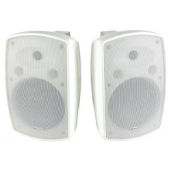 Adastra BH8-W Επιτοίχια Ηχεία Εσωτερικού / Εξωτερικού χώρου 8" 80W RMS Λευκά (Ζεύγος)