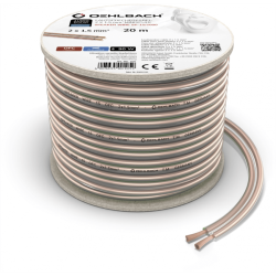 Oehlbach Speaker Wire SP-15 Καλώδιο Ηχείων 2 x 1,5 mm² 20m (Τεμάχιο)