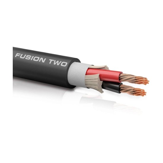 Oehlbach XXL Fusion Two B Υψηλής Ποιότητας HPOCC® Καλώδιο Ηχείων με Banana Plugs 2m Black