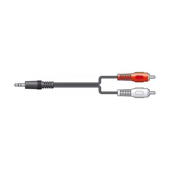 AvLink 112.064UK 3.5mm Stereo Καλώδιο - 2 x RCA 1.2m (Τεμάχιο)