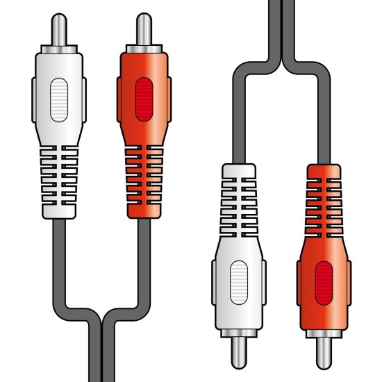 AvLink 112.048UK Καλώδιο 2 x RCA - 2 x RCA 1.2m (Τεμάχιο)