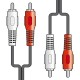 AvLink 112.048UK Καλώδιο 2 x RCA - 2 x RCA 1.2m (Τεμάχιο)