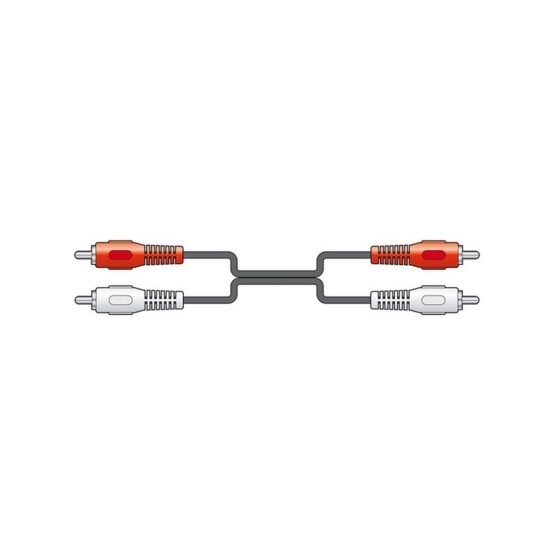 AvLink 112.052UK Καλώδιο 2 x RCA - 2 x RCA 5m (Τεμάχιο)