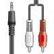 AvLink 112.064UK 3.5mm Stereo Καλώδιο - 2 x RCA 1.2m (Τεμάχιο)