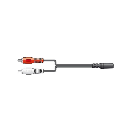 AvLink 112.070UK Καλώδιο 2 x RCA - 3.5mm Stereo Υποδοχή 0,2m (Τεμάχιο)