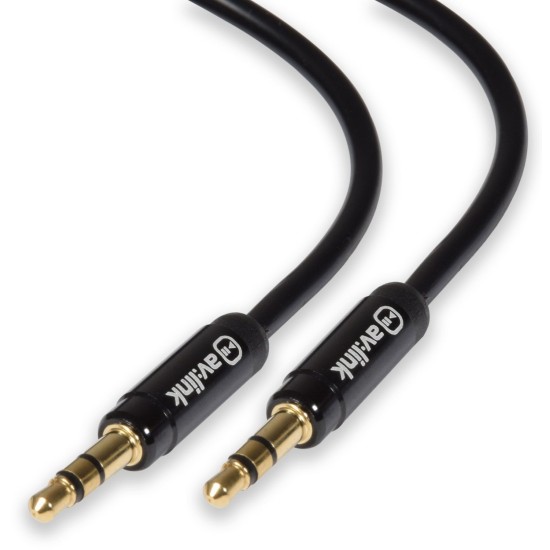 AvLink 112.128UK Καλώδιο Ήχου 3.5mm Stereo - 3.5mm Stereo 0.5m (Τεμάχιο)