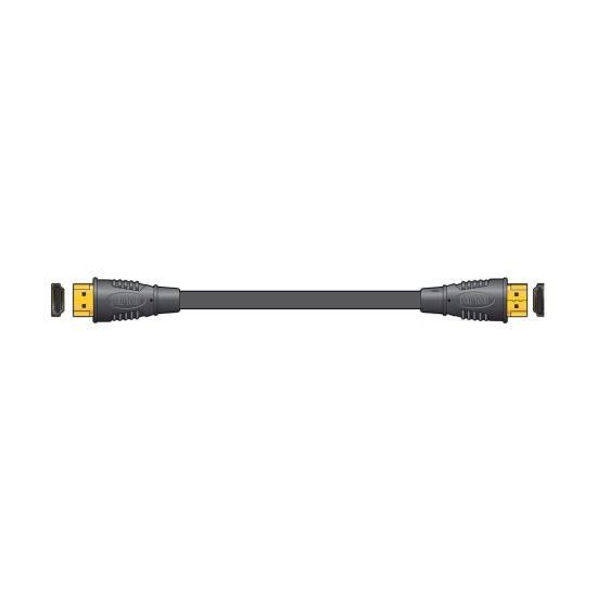 AvLink 112.136UK Καλώδιο HDMI Υψηλής Ταχύτητας 4K 1m Black (Τεμάχιο)