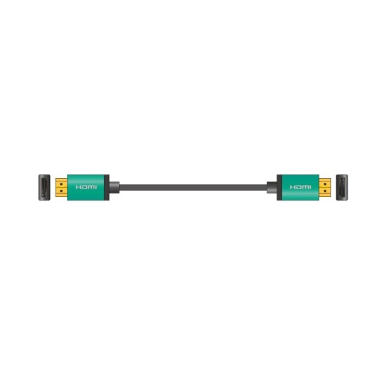 AvLink 112.245UK Premium Καλώδιο HDMI 4K Green 5m (Τεμάχιο)