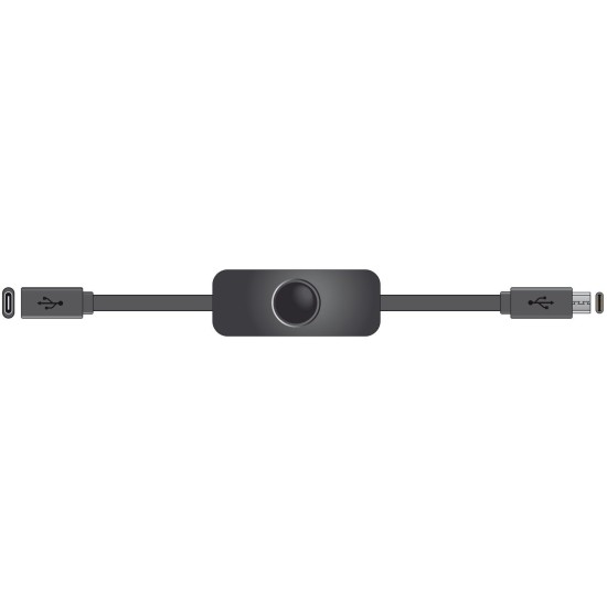 AvLink 113.026UK Καλώδιο Επέκτασης USB Type-C με Διακόπτη Τροφοδοσίας 0,25m (Τεμάχιο)