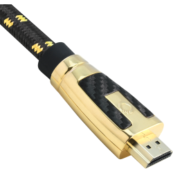 Oehlbach CARB CONNECT ULTRA Καλώδιο HDMI® High End 8K 7,5m Black/Gold (Τεμάχιο)