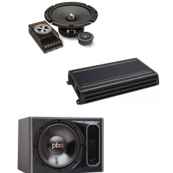 Powerbass Ολοκληρωμένο Πακέτο με Ενισχυτή, Ηχεία και Subwoofer 12"(Σετ) Powerbass Ολοκληρωμένο Πακέτο με Ενισχυτή, Ηχεία και Subwoofer 12"(Σετ)