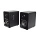 AvLink ABS35BLK Ενεργά Bluetooth Ηχεία Βιβλιοθήκης 3.5" 15W RMS Μαύρα με USB, MicroSD (Ζεύγος)