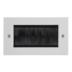 AvLink 123.276UK Πλαίσιο Πρίζας με Βουρτσάκι για 2 Μονάδες Λευκό (Τεμάχιο) AvLink 123.276UK Πλαίσιο Πρίζας με Βουρτσάκι για 2 Μονάδες Λευκό (Τεμάχιο)