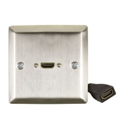 AvLink 123.390UK Ατσάλινη Επιτοίχια Πρίζα HDMI (Τεμάχιο) AvLink 123.390UK Ατσάλινη Επιτοίχια Πρίζα HDMI (Τεμάχιο)