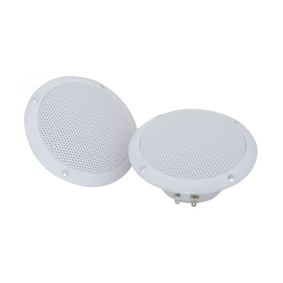 Adastra OD6W8 Χωνευτά Αδιάβροχα Ηχεία Οροφής 6.5'' 40W RMS Λευκά (Ζεύγος)