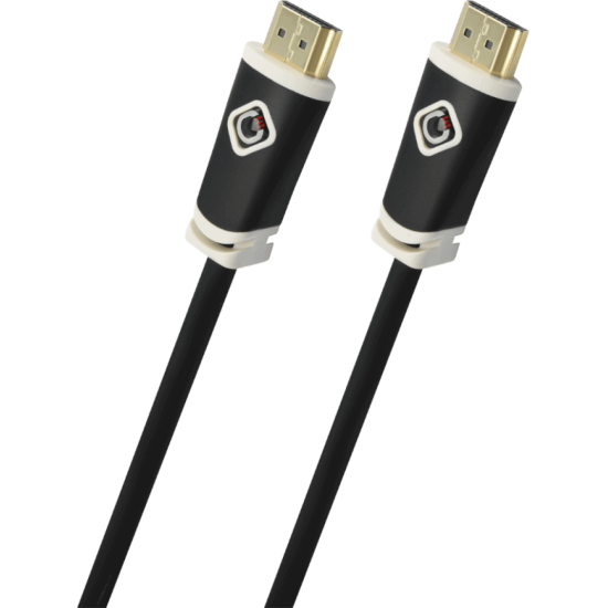 Oehlbach Easy Connect HS Καλώδιο HDMI® υψηλής ταχύτητας με Ethernet 0.75 m Black (Τεμάχιο)