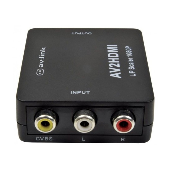 AvLink 128.511UK RCA Μετατροπέας σε HDMI + Upscaler (Τεμάχιο)
