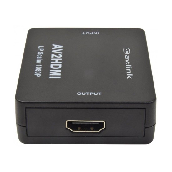 AvLink 128.511UK RCA Μετατροπέας σε HDMI + Upscaler (Τεμάχιο)