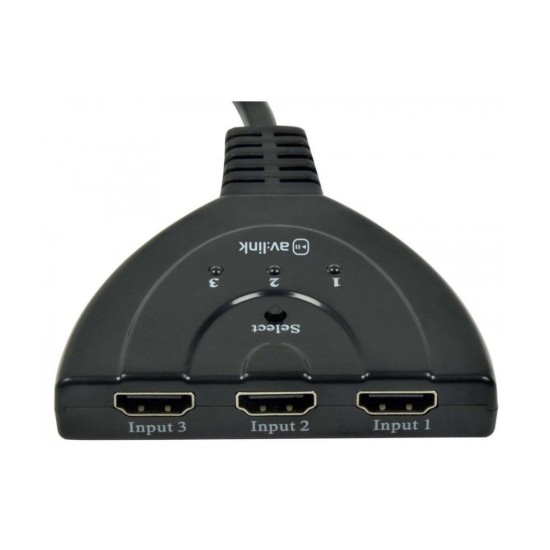 AvLink 128.831UK Διακόπτης HDMI 3 θυρών Full HD (Τεμάχιο)