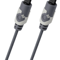 Oehlbach Easy Connect Opto MK II Καλώδιο Οπτικής Ίνας  TOSLINK - TOSLINK 1.5m Μαύρο (Τεμάχιο)