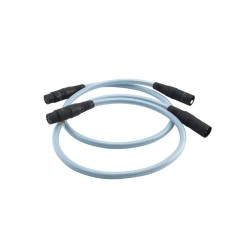 Oehlbach Series 2 X High End Διπλό NF XLR Καλώδιο 0.50m Blue (Ζεύγος)