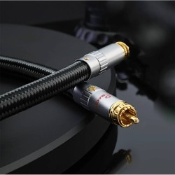 Oehlbach Sub Xtreme High End Καλώδιο Subwoofer 2.20m Black (Τεμάχιο)