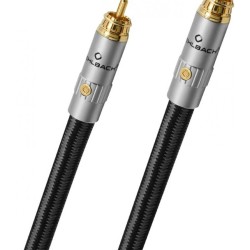 Oehlbach Sub Xtreme High End Καλώδιο Subwoofer 2.20m Black (Τεμάχιο)