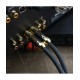 Oehlbach Black Connection Master High End Διπλό NF RCA Καλώδιο 1m Black (Τεμάχιο)