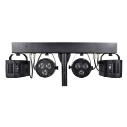 Qtx Recharge DJ LED Derby & PAR Bar με Τρίποδο (Σετ)