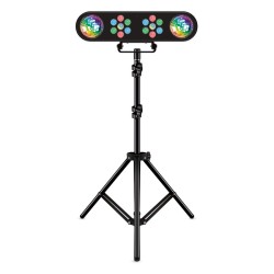 Qtx PAR-T Bar Μπάρα LED Party με Βάση (Σετ) Qtx PAR-T Bar Μπάρα LED Party με Βάση (Σετ)