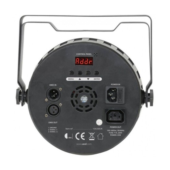 Qtx PAR100 Υψηλής Ισχύος 3 σε 1 LED PAR *ΤΕΛΕΥΤΑΙΟ ΤΕΜΑΧΙΟ