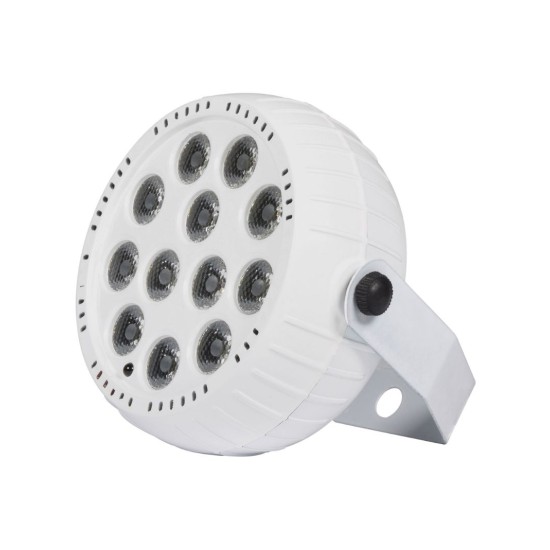 Qtx BATPAR-18 Επαναφορτιζόμενο Mini LED PAR Light Λευκό (Τεμάχιο)