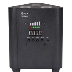 Qtx Tri-PAR Επαναφορτιζόμενο Triple PAR Uplighter (Τεμάχιο)