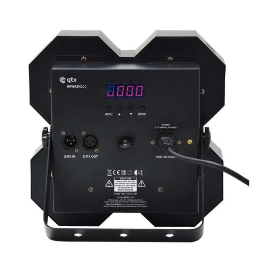 Qtx HPWASH200 Υψηλής Ισχύος Stage Blinder 200W (Τεμάχιο)