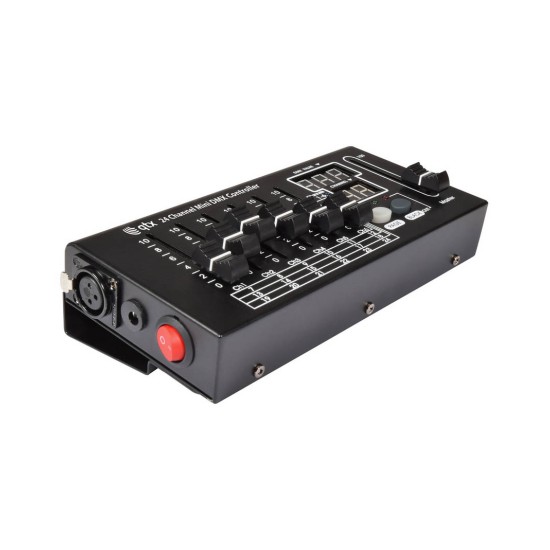 Qtx MDMX-24 Mini DMX Ελεγκτής 24 Καναλιών (Τεμάχιο)