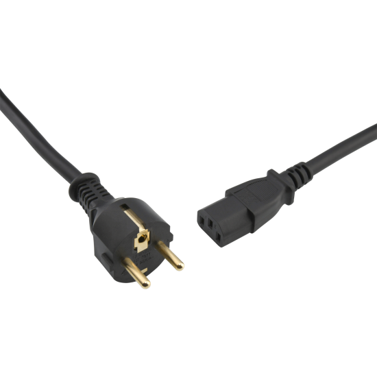 Oehlbach Powercord C13 Καλώδιο Τροφοδοσίας 3 m Black