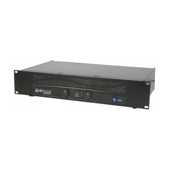 Qtx QA400 Τελικός Ενισχυτής 2x100W RMS (Τεμάχιο)