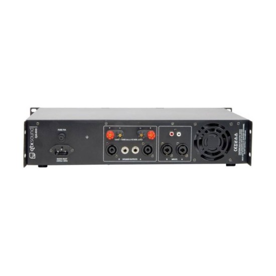 Qtx QA400 Τελικός Ενισχυτής 2x100W RMS (Τεμάχιο)