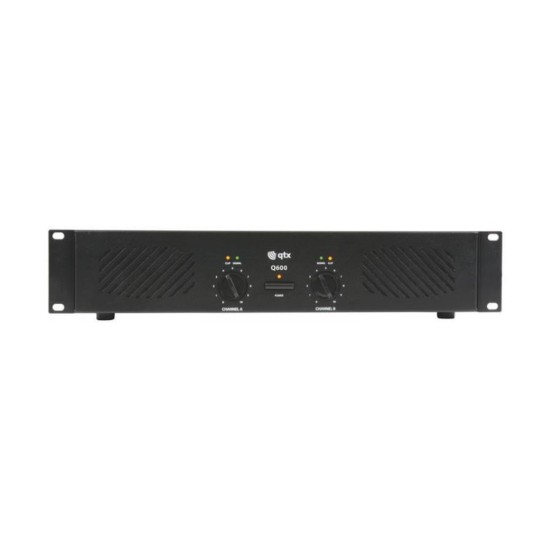 Qtx Q600 Τελικός Ενισχυτής 2x150W RMS (Τεμάχιο)